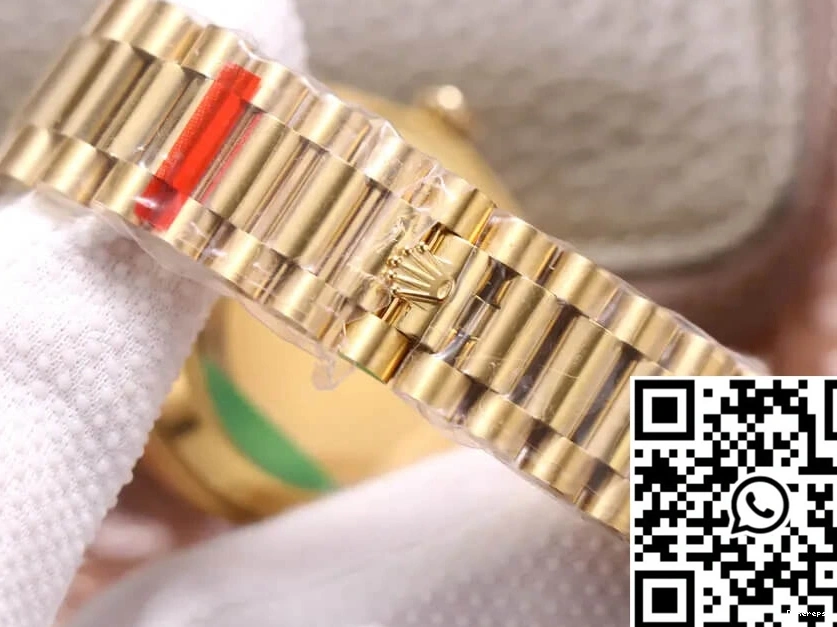 Gold Date Diamond Yellow Factory Day Rolex 40MM EW 0115